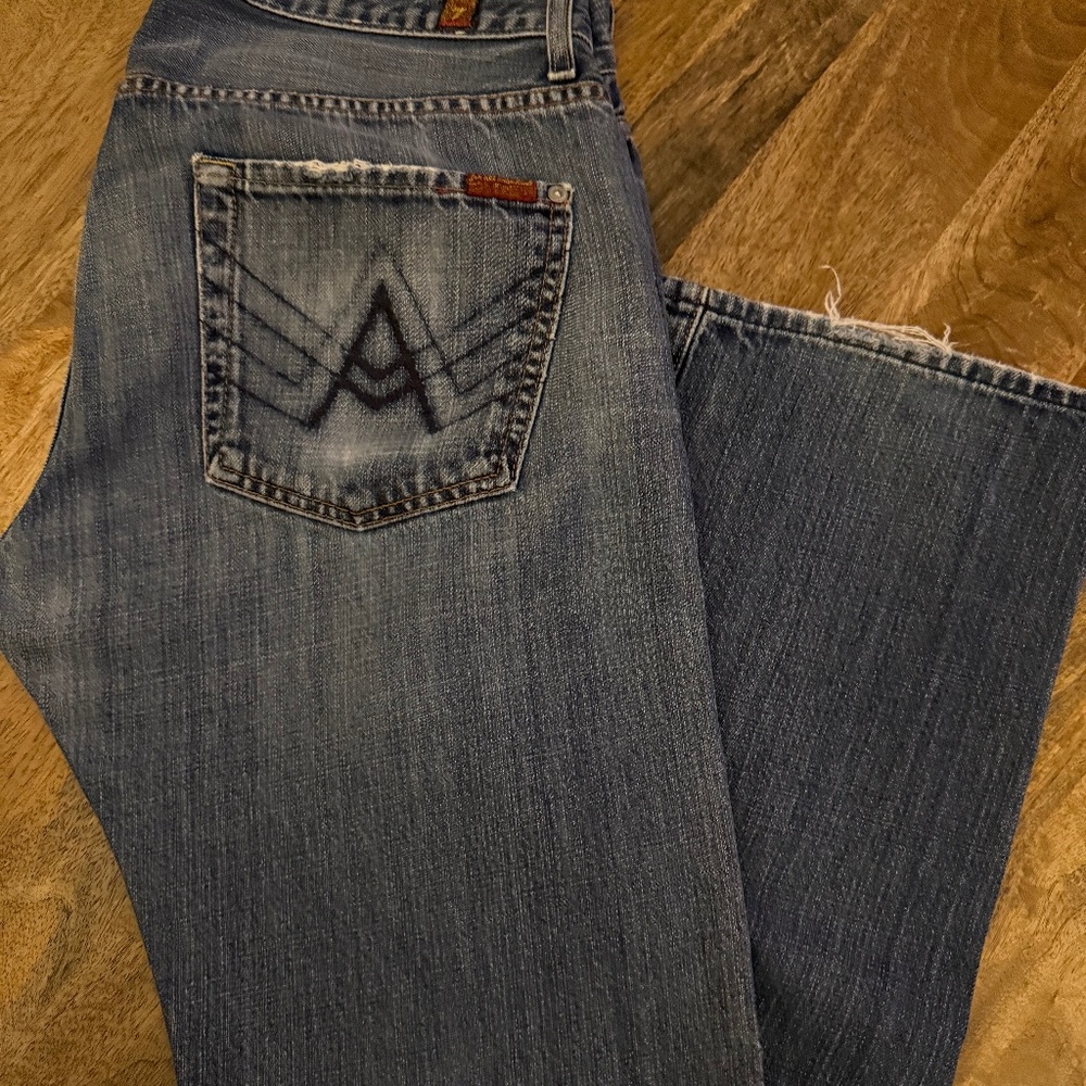 7 for all mind kind jeans 33x32